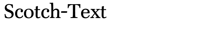Scotch-Text