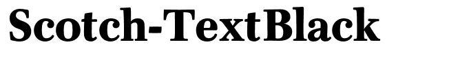 Scotch-TextBlack