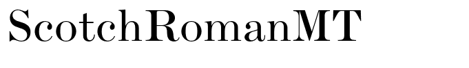 ScotchRomanMT