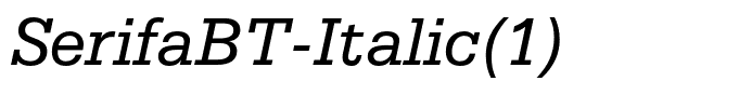 SerifaBT-Italic(1)