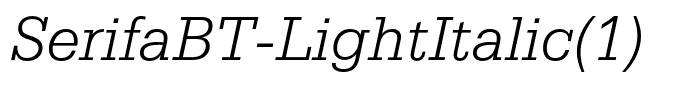 SerifaBT-LightItalic(1)
