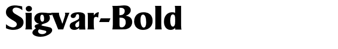 Sigvar-Bold