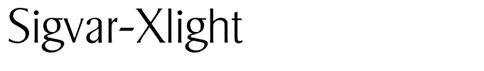 Sigvar-Xlight