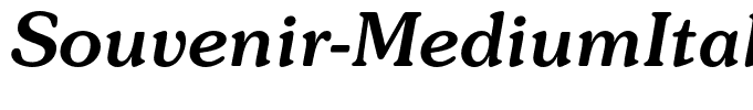 Souvenir-MediumItalic