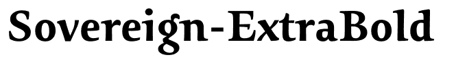 Sovereign-ExtraBold