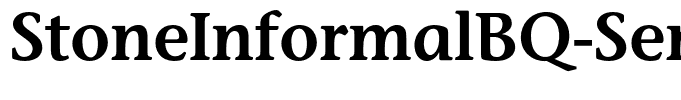StoneInformalBQ-SemiBold