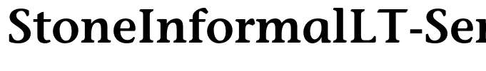 StoneInformalLT-Semibold