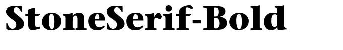 StoneSerif-Bold