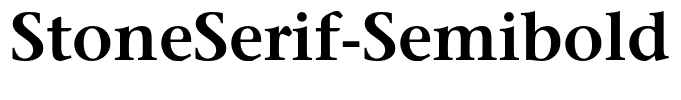 StoneSerif-Semibold
