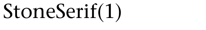 StoneSerif(1)