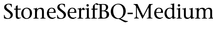 StoneSerifBQ-Medium