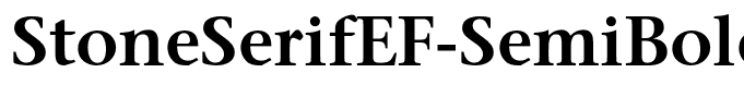 StoneSerifEF-SemiBold