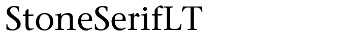 StoneSerifLT
