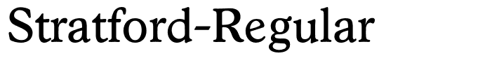 Stratford-Regular