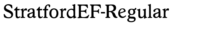 StratfordEF-Regular