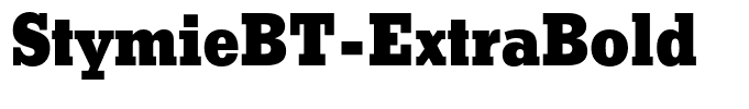 StymieBT-ExtraBold