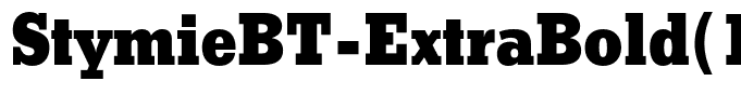 StymieBT-ExtraBold(1)