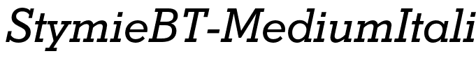 StymieBT-MediumItalic(1)