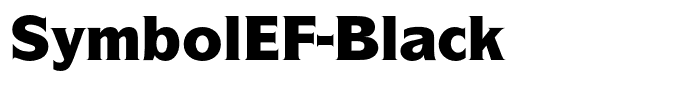 SymbolEF-Black