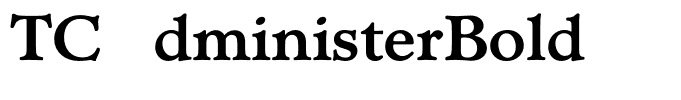 TCAdministerBold