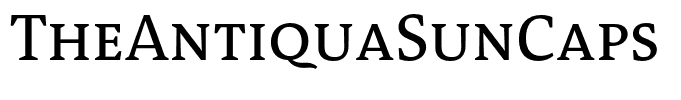 TheAntiquaSunCaps