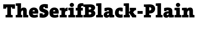 TheSerifBlack-Plain