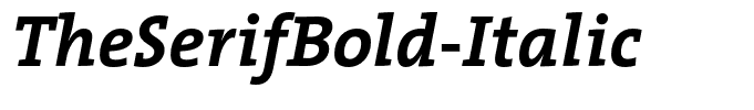 TheSerifBold-Italic