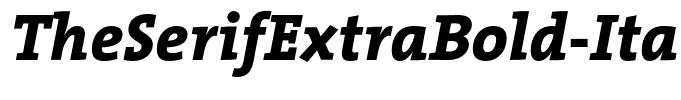 TheSerifExtraBold-Italic