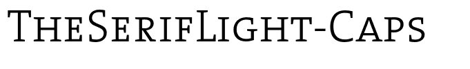 TheSerifLight-Caps