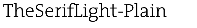 TheSerifLight-Plain
