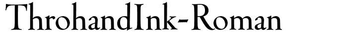 ThrohandInk-Roman