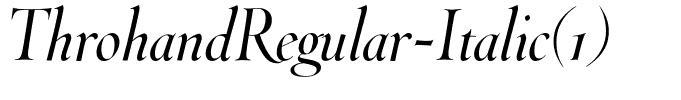 ThrohandRegular-Italic(1)