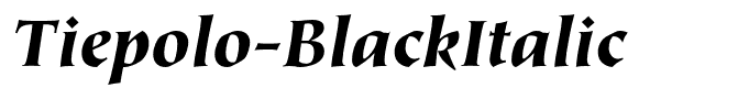 Tiepolo-BlackItalic