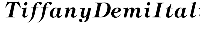 TiffanyDemiItalic