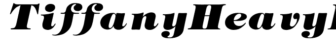 TiffanyHeavyItalic