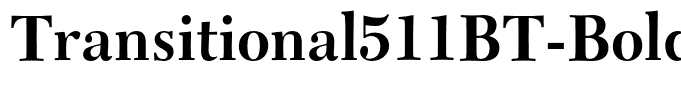 Transitional511BT-Bold(1)