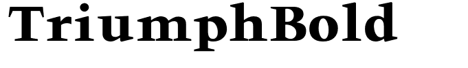 TriumphBold