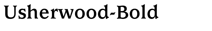 Usherwood-Bold