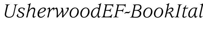 UsherwoodEF-BookItalic