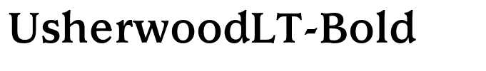 UsherwoodLT-Bold