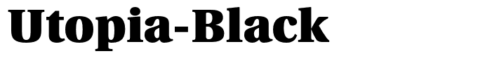 Utopia-Black