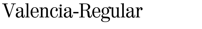 Valencia-Regular