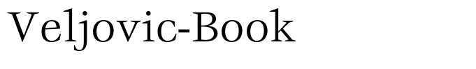 Veljovic-Book