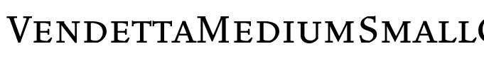 VendettaMediumSmallCaps