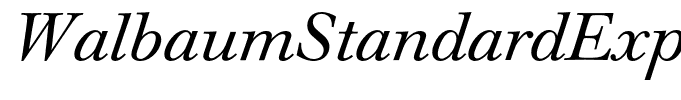 WalbaumStandardExpertBQ-ItalicOsF
