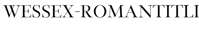 Wessex-RomanTitling