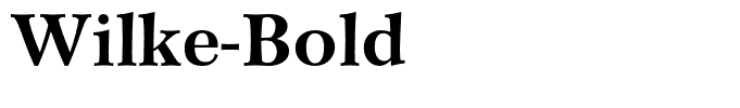 Wilke-Bold