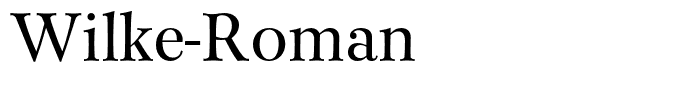 Wilke-Roman
