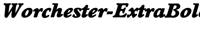 Worchester-ExtraBoldIta