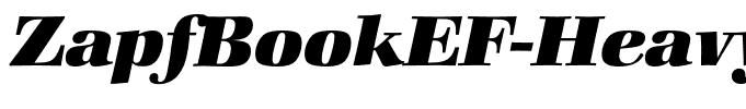 ZapfBookEF-HeavyItalic